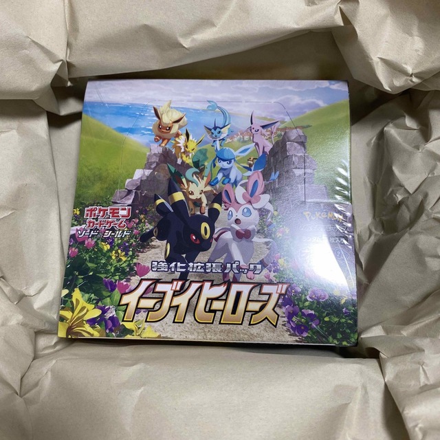 イーブイヒーローズBOX シュリンク付 ① ポケモンカード 未開封