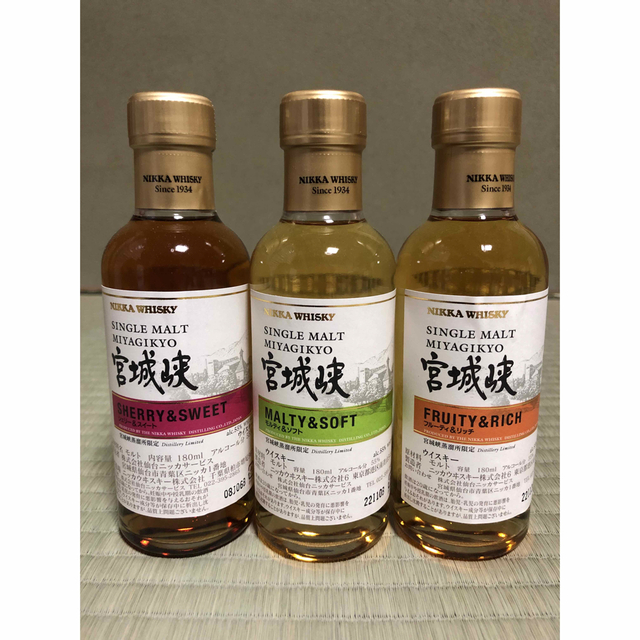 ニッカウイスキーセット 飲み比べ 伊達 宮城峡