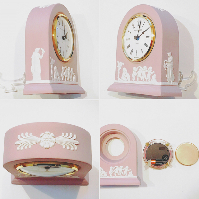 C*y様 ウェッジウッド ライラック 希少色 グリシャンクロック