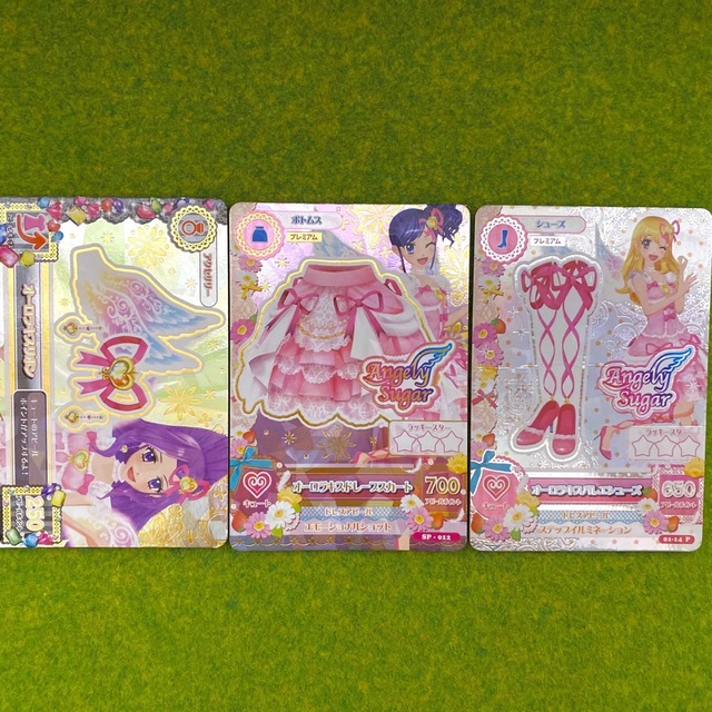 アイカツ プレミアムレア 紫吹蘭 ローズボンボン 3枚セット 超美品