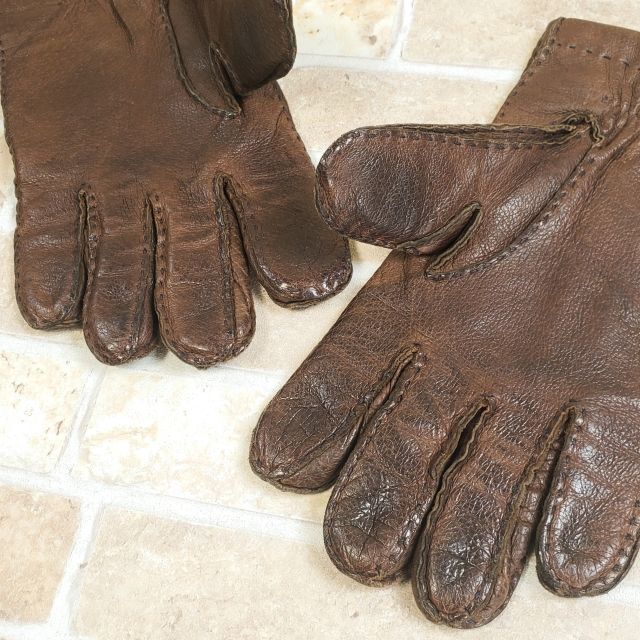 EMPORIO ARMANI - エンポリオ アルマーニ ☆ レザー 手袋 革手袋