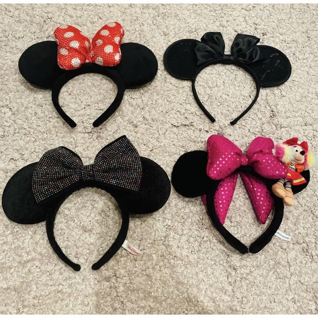 東京ディズニーリゾート ミニーカチューシャ セット ディズニー