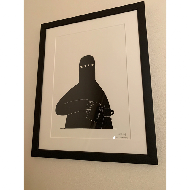 LY PAINTER COFFEE STAND IN THE PAINTING 版画 Ly painter Coffee