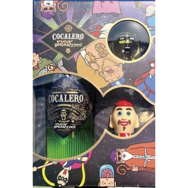 パンクドランカーズ × コカレロ ソフビ フィギュア グラス お
