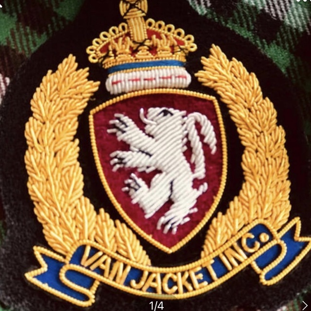 VAN Jacket - 値引VAN JACKETブレザーエンブレム1980年代グリフィン