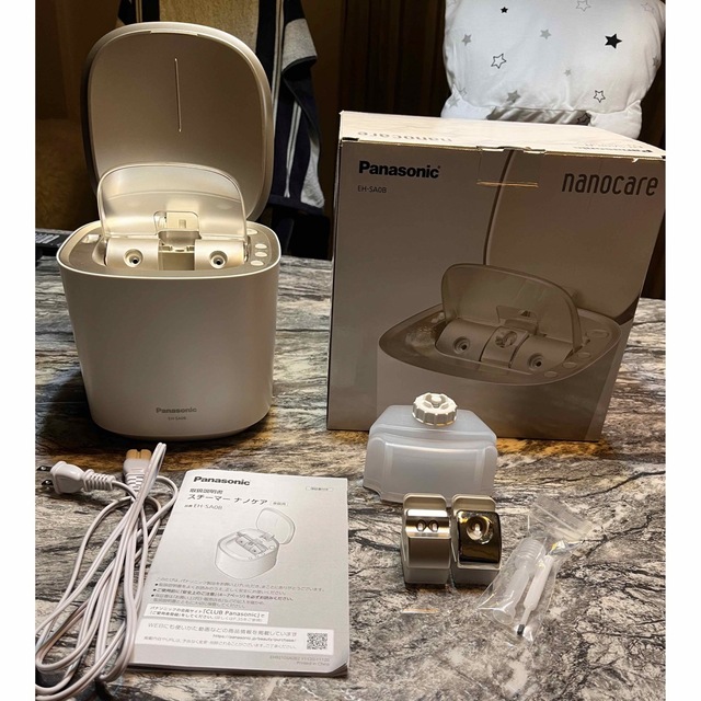 美品】パナソニック nanocare フェイススチーマー EH-SA0B 良い 良品