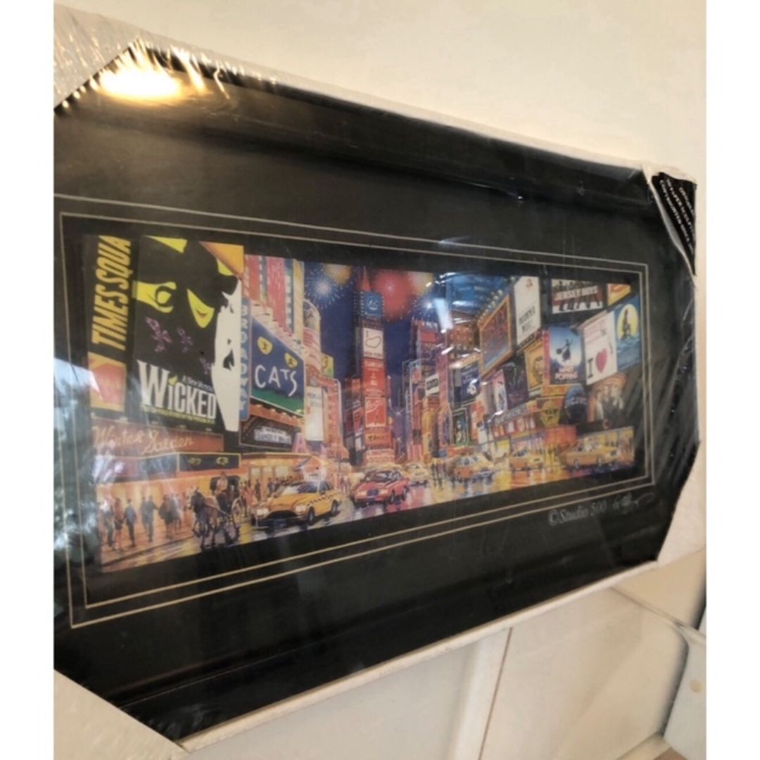 Studio500 ニューヨーク ブロードウェイ立体 絵 ポップアート