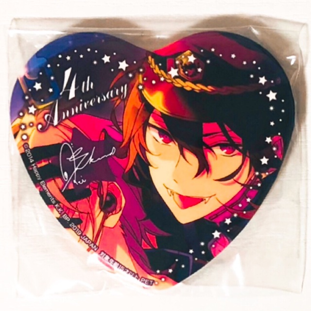 あんスタ 朔間零 ホワイトデー ハート缶缶バッジ まとめ痛バUNDEAD