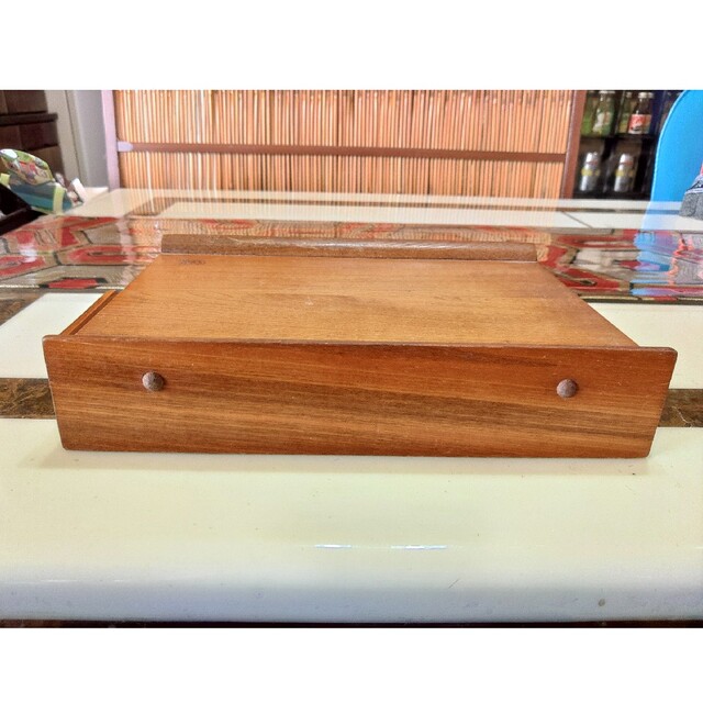 電話台 昭和のダイヤル式黒電話台 かわいい木製電話置き 昭和レトロ