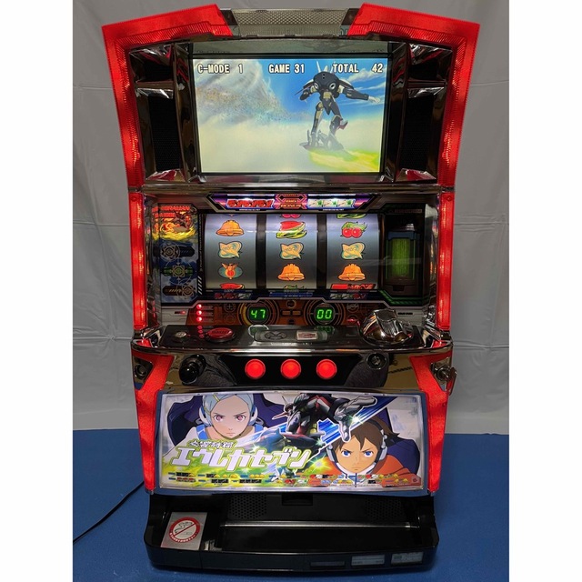 送料無料】パチスロ 実機 エウレカセブン 不要 初代エウレカセブン