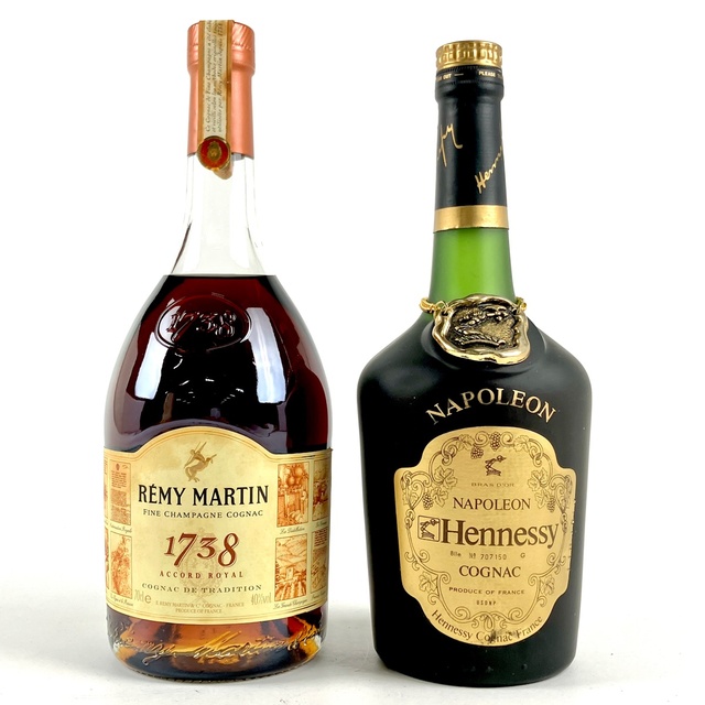 2本 REMY MARTIN Hennessy コニャック