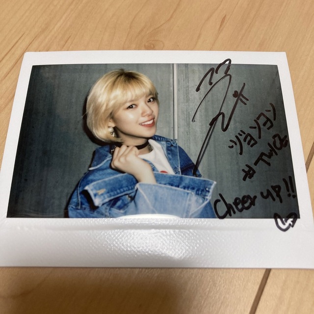 TWICEジョンヨンサイン TWICE ENEMY ジョンヨン チェキ 直筆サイン入り