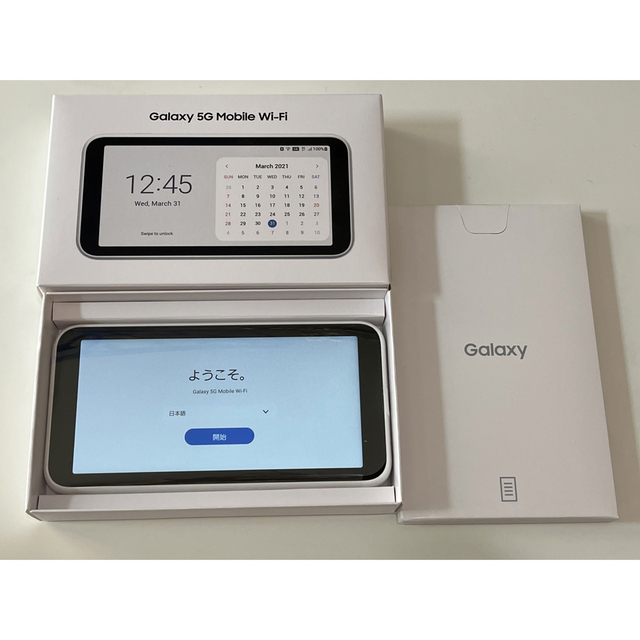 Galaxy 5G Wi-Fi SCR01 ポケットWi-Fi GALAXY ポケットWiFi SCR01