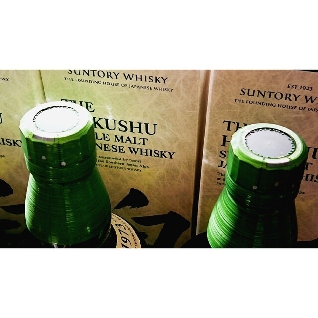 サントリー【シングルモルト山崎、シングルモルト白州、】各4本ずつの