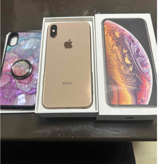 iPhone Xs 256GB ゴールド au simロック解除