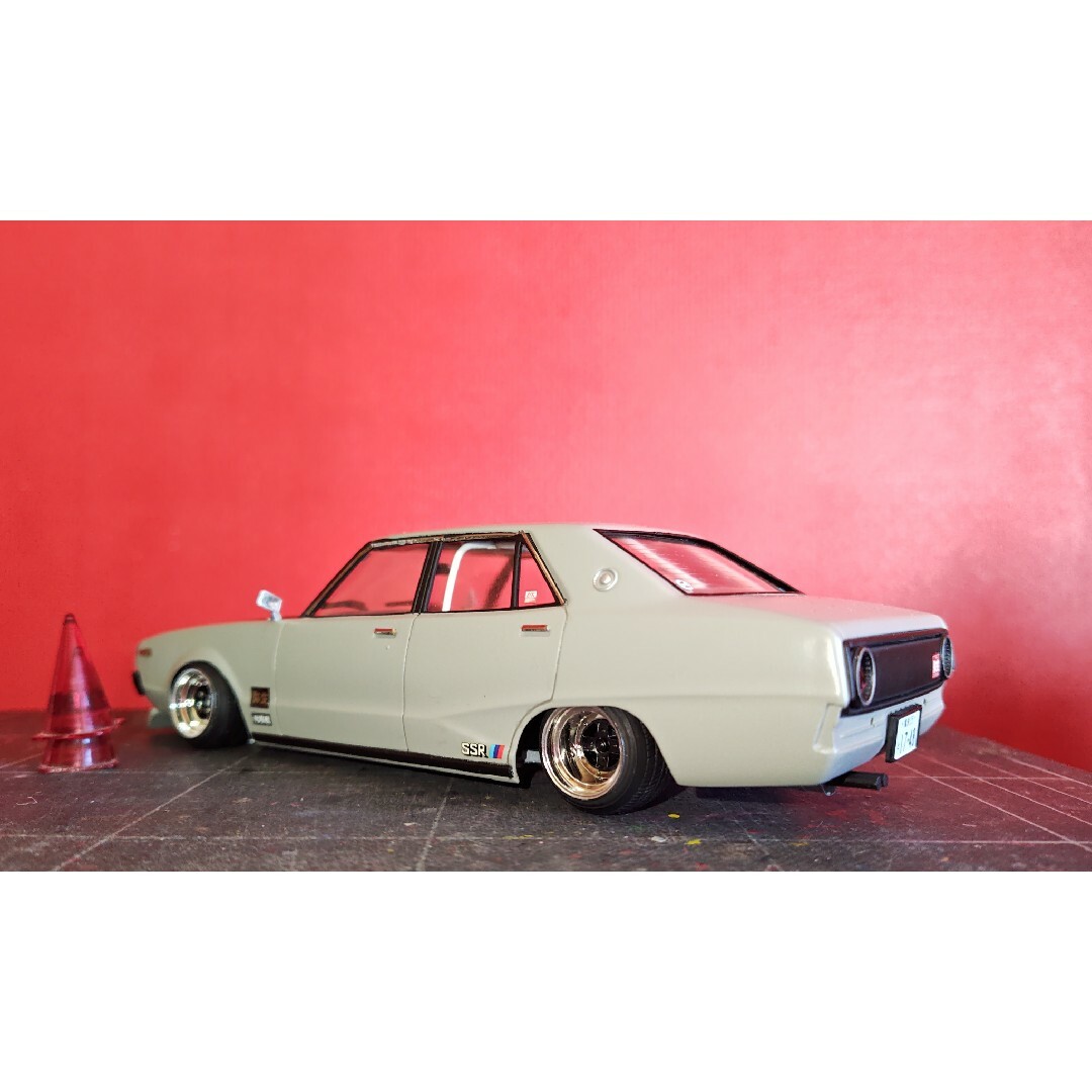 1/24 アオシマ スカイライン ケンメリ 完成品 アオシマ ニッサン