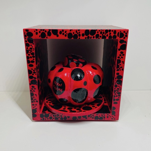 直島限定BOX 草間彌生 カボチャ オブジェ 直島限定BOX 草間彌生
