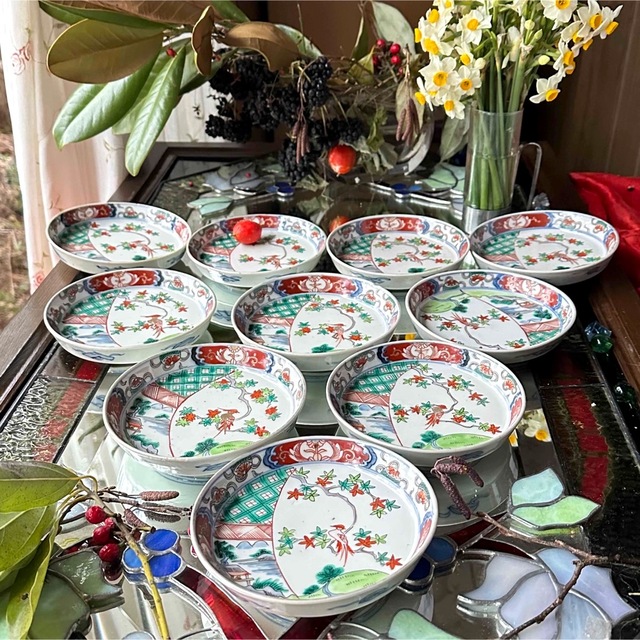 時代古作品❗】明治時代頃 古萩 雨漏り手 抹茶茶碗 茶道具 茶器 茶の湯