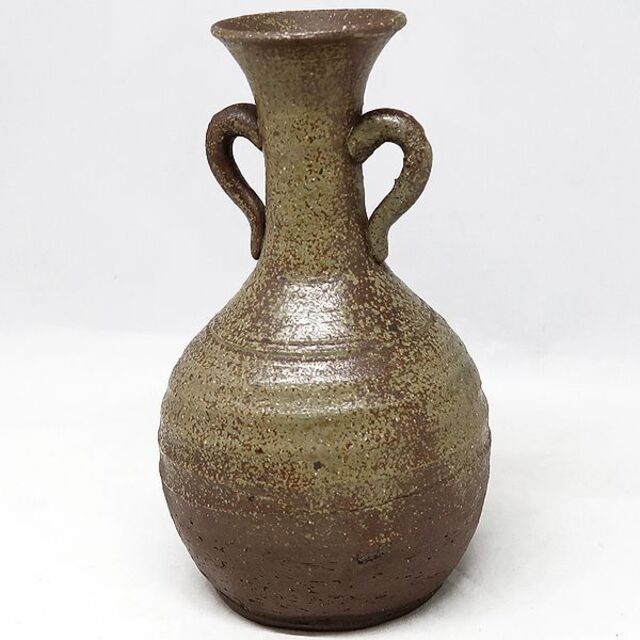 金重利丞 備前焼 花瓶 金重利丞 備前焼 花瓶