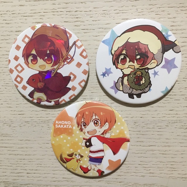 浦島坂田船 あほの坂田 缶バッジ まとめ売り あほの坂田 となりの坂田