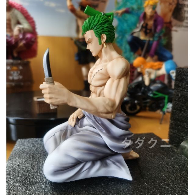 ワンピース ワノ国 ロロノア・ゾロ フィギュア ガレージキット 塗装