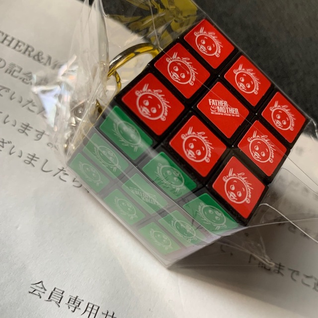 ミスチル ファンクラブ継続特典 ルービックキューブ型キーホルダー Mr