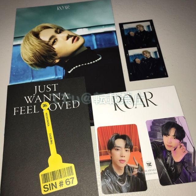 ヒョンジェ 直筆サイン入り ポラ シーグリ 当選者特典 THE BOYZ ドボ