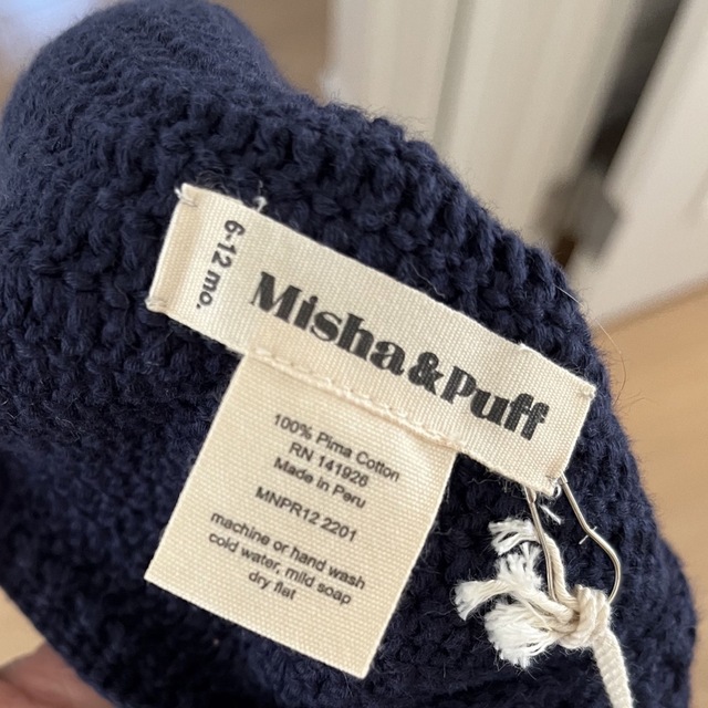 Misha & Puff - Misha and Puff Crochet Cap 6-12M 新品 帽子の通販 by