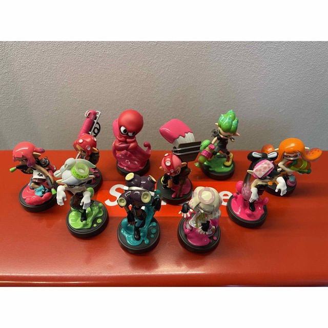 スプラトゥーン amiiboセット スプラトゥーン amiibo 9体セット バラ
