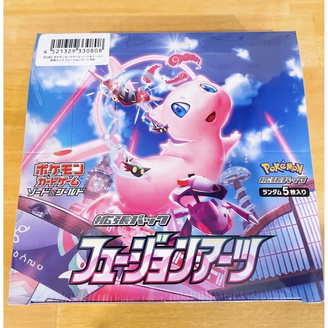 ポケモンカードゲーム フュージョンアーツ BOX 新品未開封 シュリンク付き