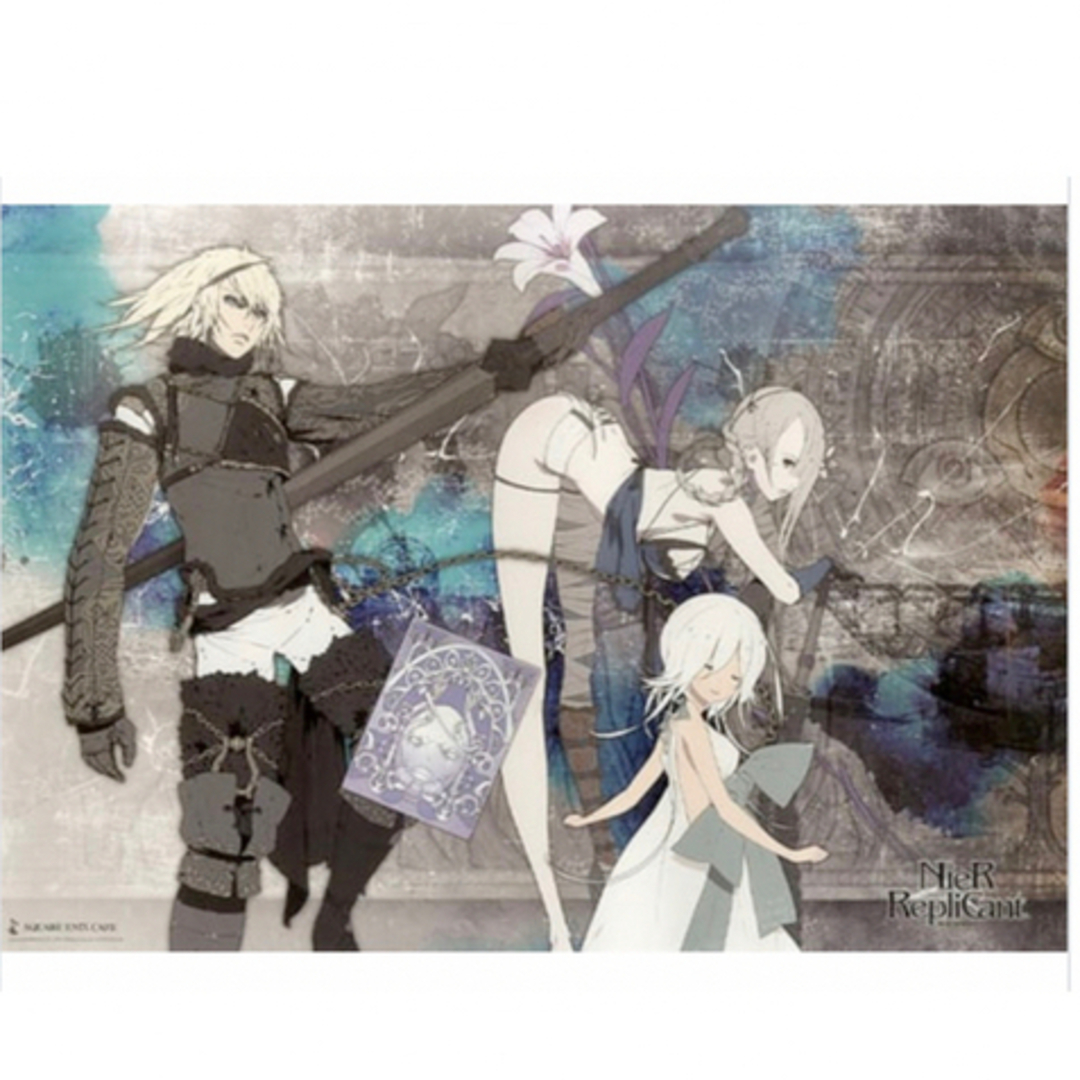 nier ニーアレプリカント スクエニ カフェ ポストカード セット 【公式