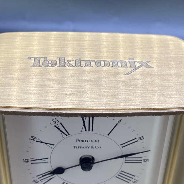 Tiffany & Co. ゴールド置時計 ティファニー Tiffany＆Co. 置き時計