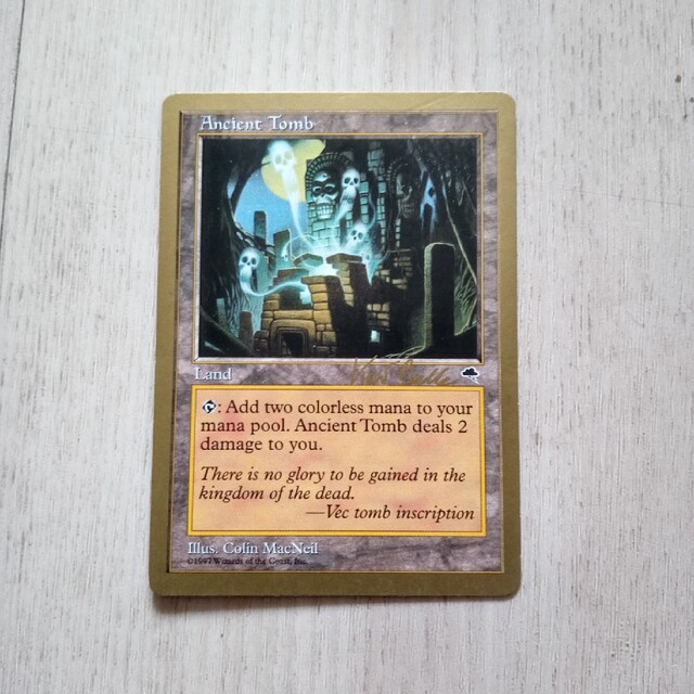 MTG 古えの墳墓/Ancient Tomb[TMP]土地U（英語版）2枚セット Wizards