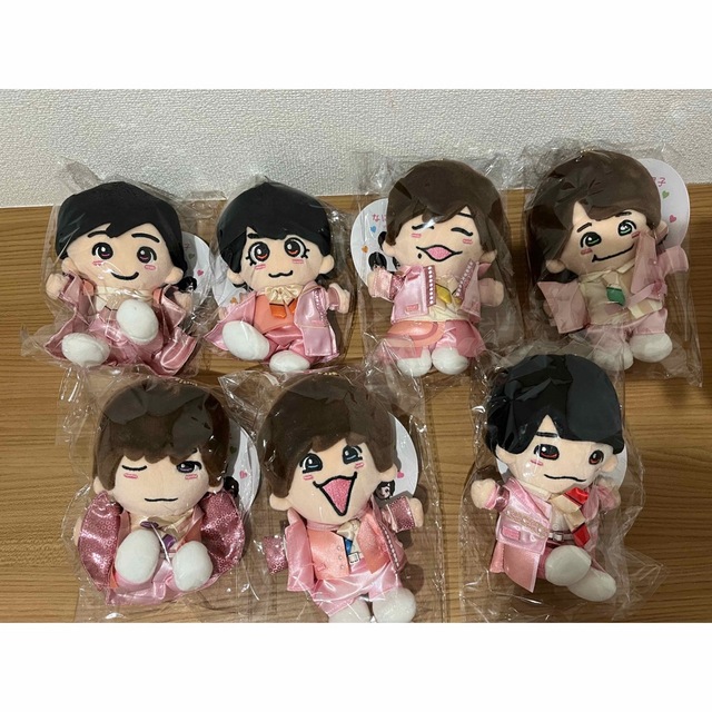 なにわ男子ちびぬい初心LOVE衣装7体セット