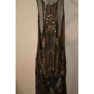 名作・美品】if six was nine 総柄 フェザー タンク IF SIX WAS NINE