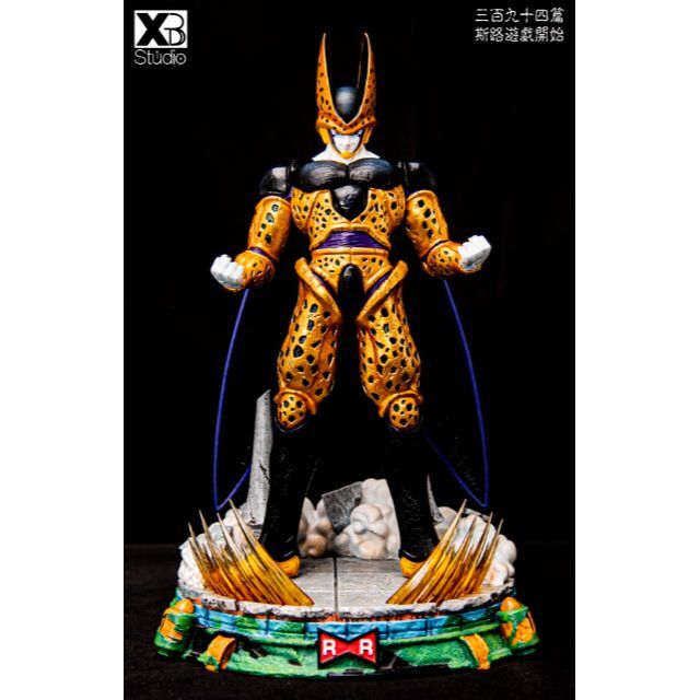 ドラゴンボール セル ガレキ ガレージキット スタチュー①④