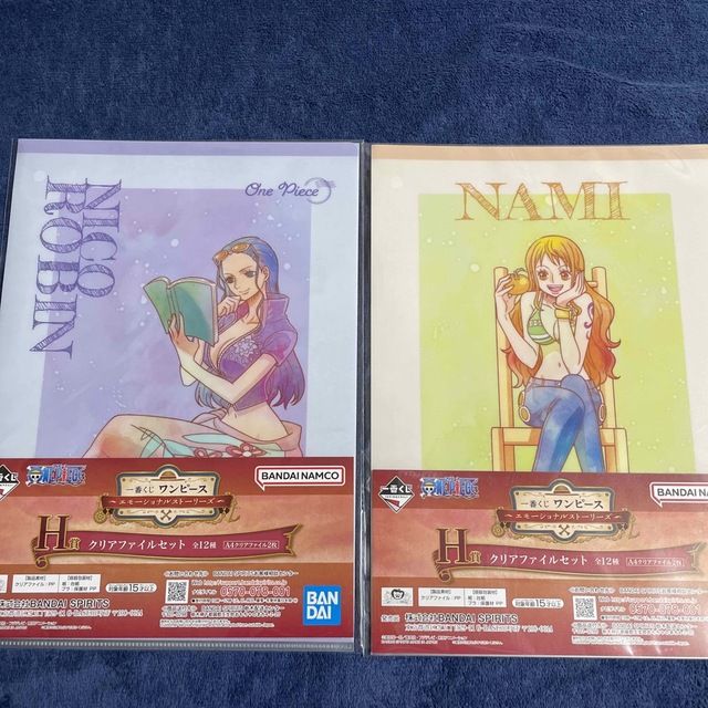 ONE PIECE - ONEPIECE ワンピース 一番くじ クリアファイル H賞 ナミ