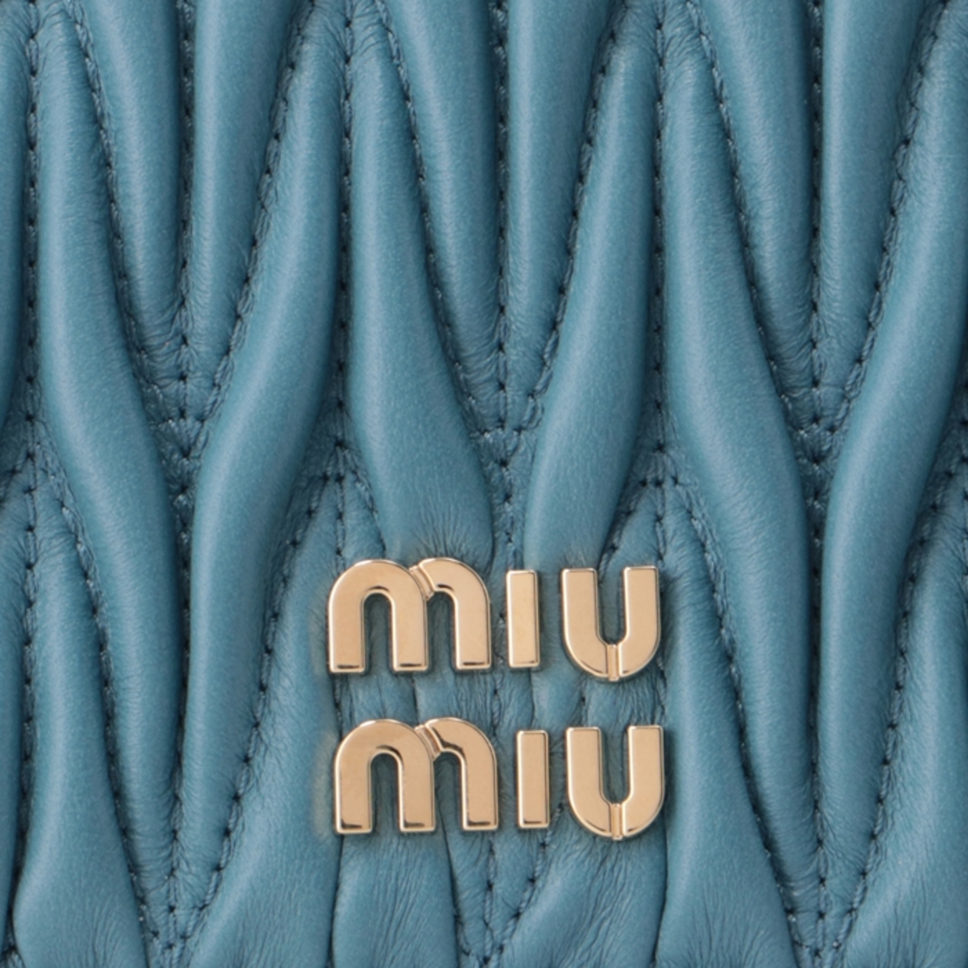 MIU MIU - ミュウミュウ MIU MIU 財布 二つ折り マテラッセ ミニ財布