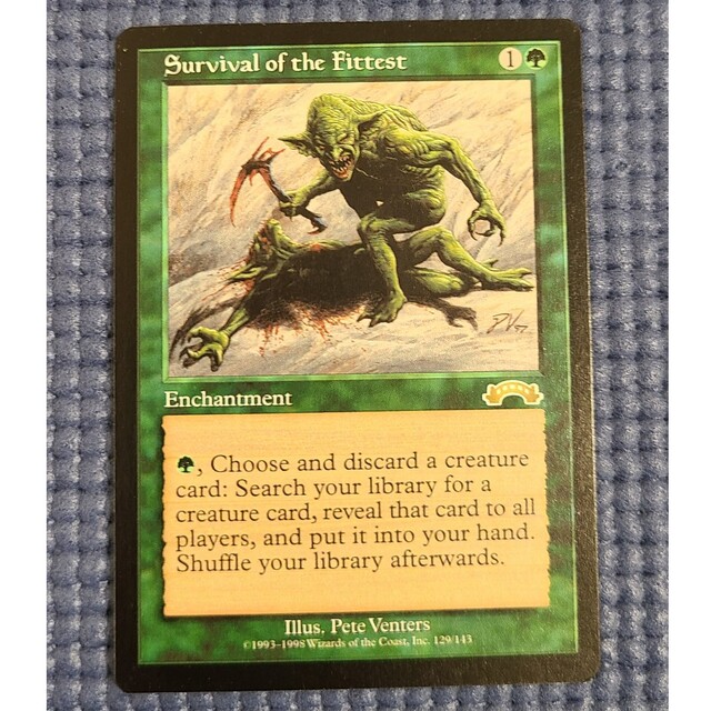 MTG 適者生存 英語 suvival of the fittest MTG 適者生存 英語版 適者