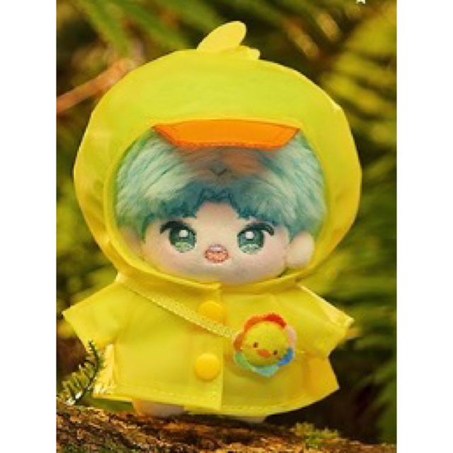 ちびぬい 服 15cm 関ジャニ なにわ男子 アニマルレインコートの通販 by