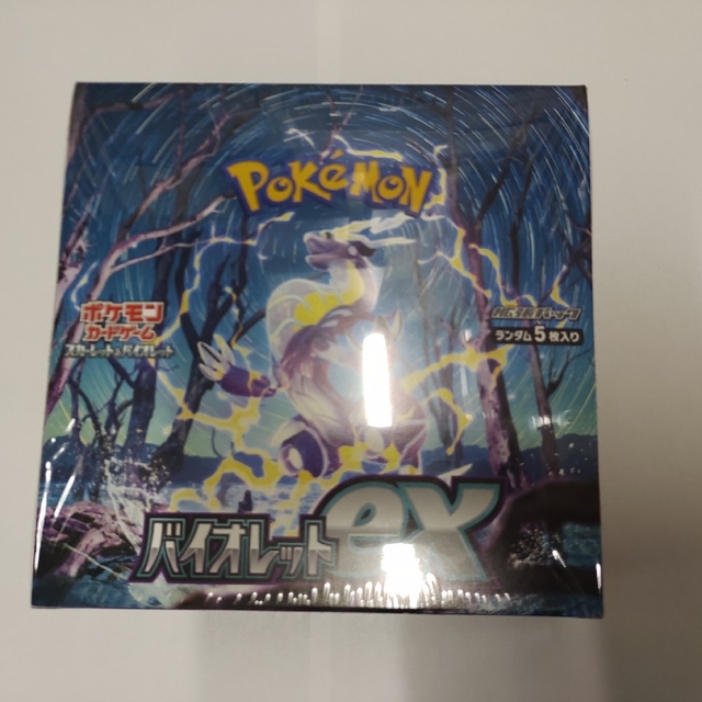 ポケモンカードバイオレットEX BOX シュリンク付 ポケモンカード