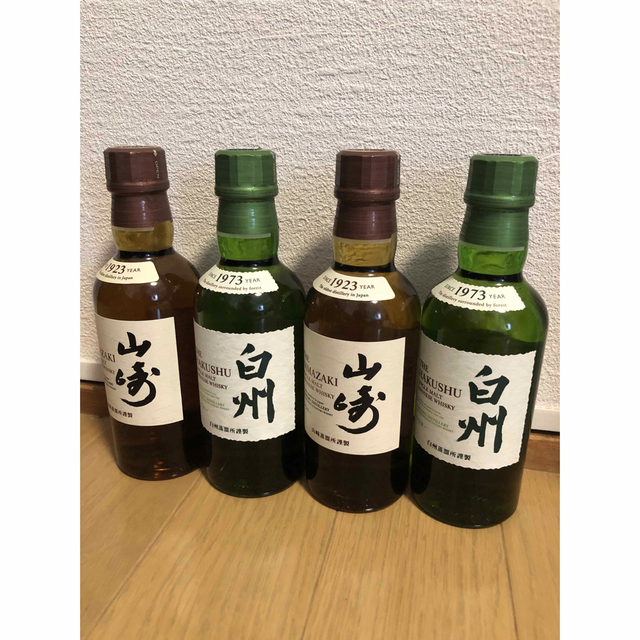 白州 NV サントリー 白州 ノンビンテージ ミニボトル（180ml）4本