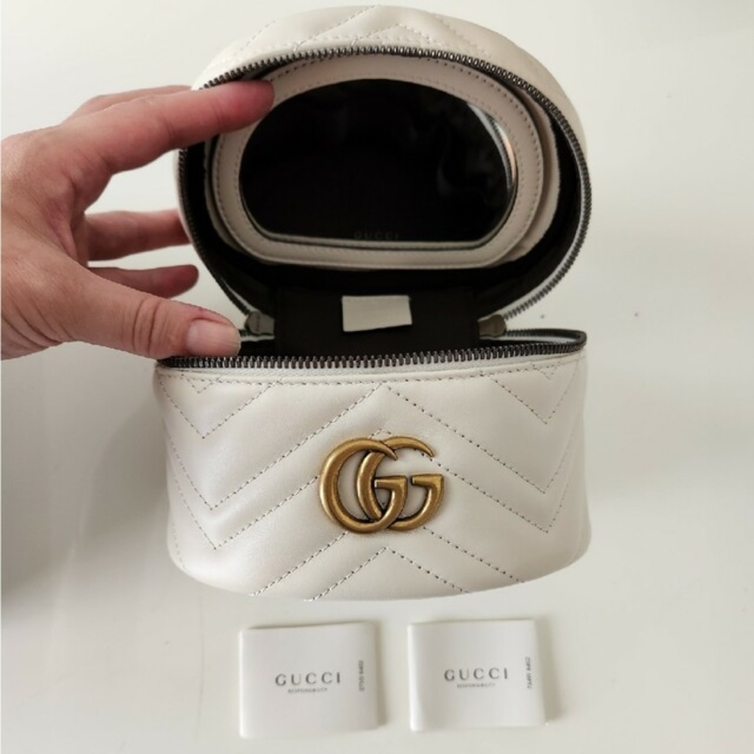GUCCI - 新品 未使用【GUCCI】GGマーモント バニティ ポーチの通販 by
