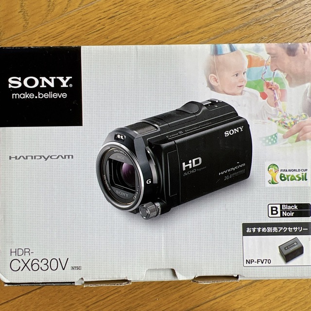 SONY ビデオカメラ HDR-CX630V