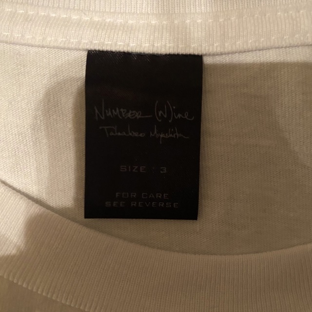 NUMBER (N)INE - 03SS NUMBER NINE tシャツ カート期 ARCHIVE