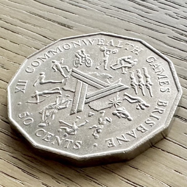 オーストラリア 1982 コモンウェルスゲームズ 記念硬貨 9590の通販 by