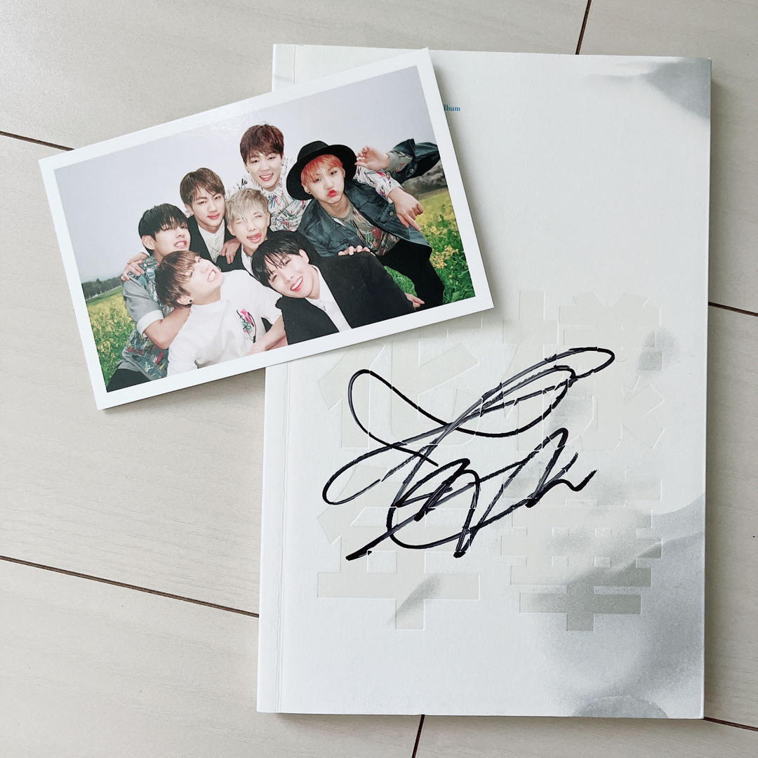 防弾少年団 BTS テテ V キムテヒョン 直筆サイン入りCD