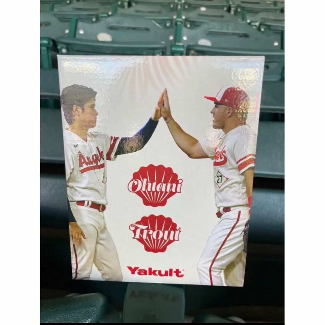 7/1Angelsスタジアム限定配布 大谷翔平トラウト ボブルヘッド 球場限定