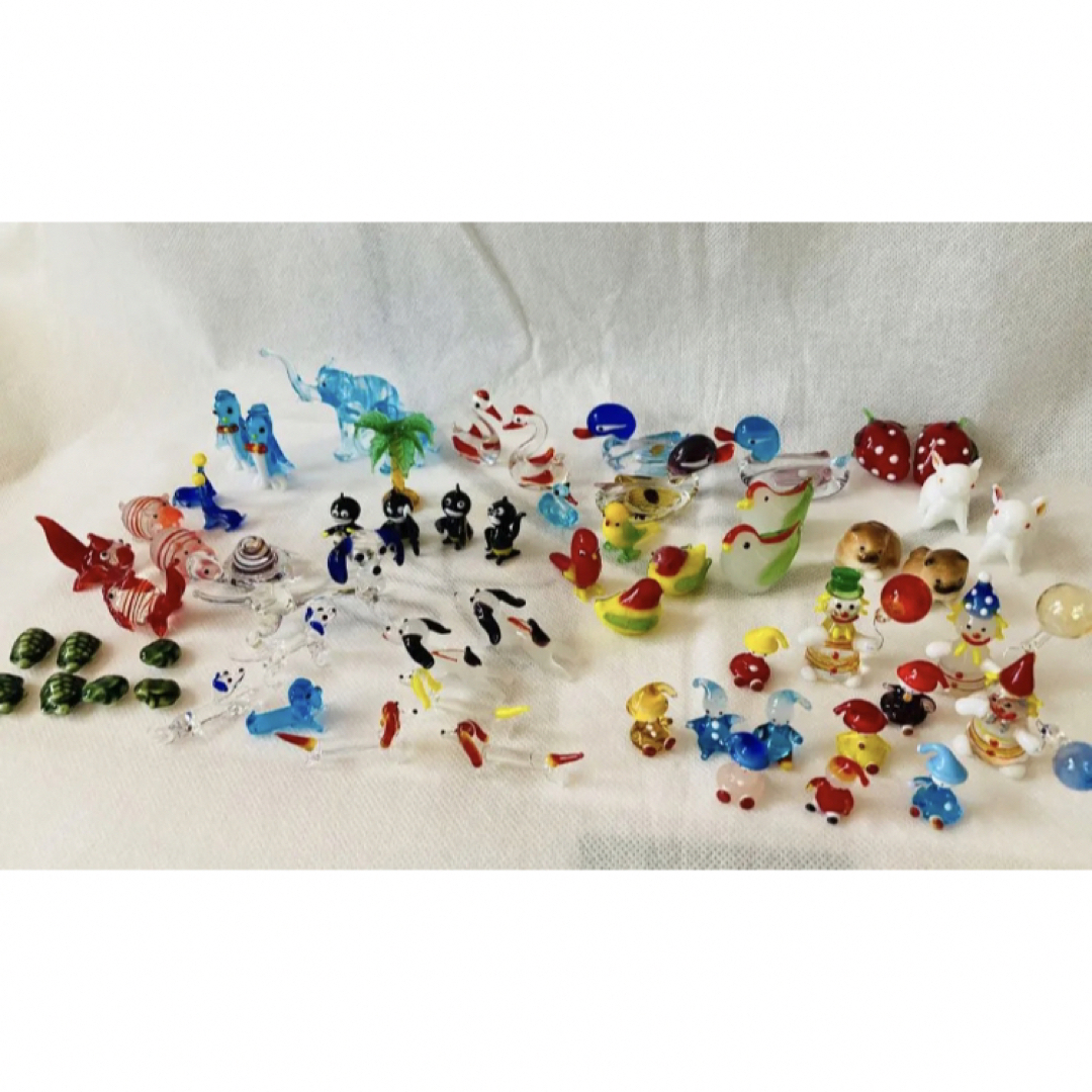 sumikko ガラス細工 ミニチュア ゆにこ～ん ガラス細工 ミニチュア ゆ