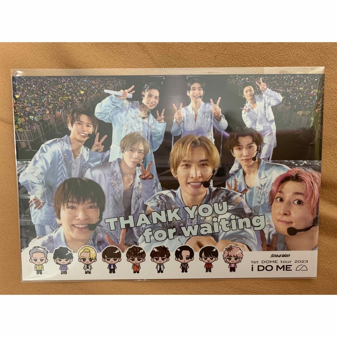 Snow Manすのチル コンプリートセット ポストカード 銀テープ付